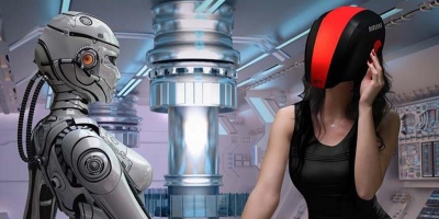 Feelreal Virtual Reality Mask and helmet (Credit: Feelreal via Kickstarter)