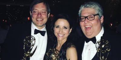 Julia Louis-Dreyfus at this year's Emmys Awards (Credit: Julia Louis Dreyfus Facebook)